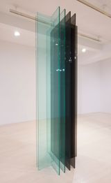 SculptureConfiguration 2T 3L by Robert Irwin contemporary artwork sculpture
