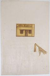 Golden Square House study II by Desmond Lazaro contemporary artwork painting