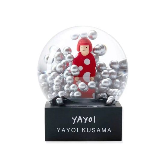 Snowglobe by Yayoi Kusama contemporary artwork Sculpture