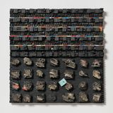 Number 353 by Leonardo Drew contemporary artwork sculpture works on paper