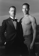 Portrait Looking for Langston Vintage Series by Isaac Julien contemporary artwork photography