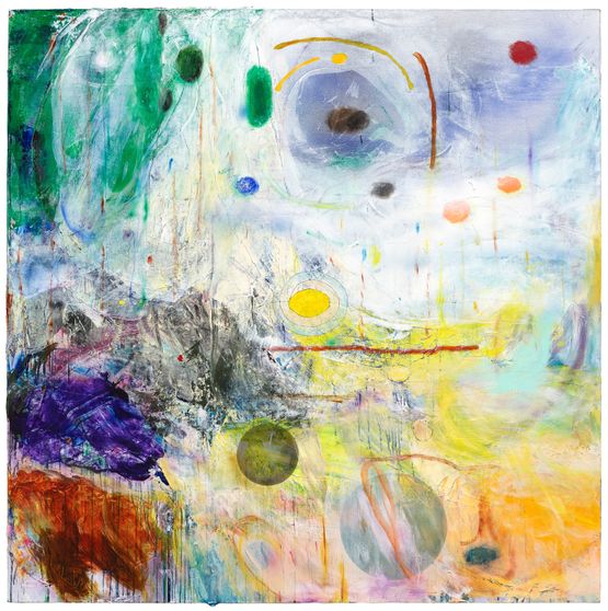 Spiraling Sky by Qiu Xiaofei contemporary artwork Painting