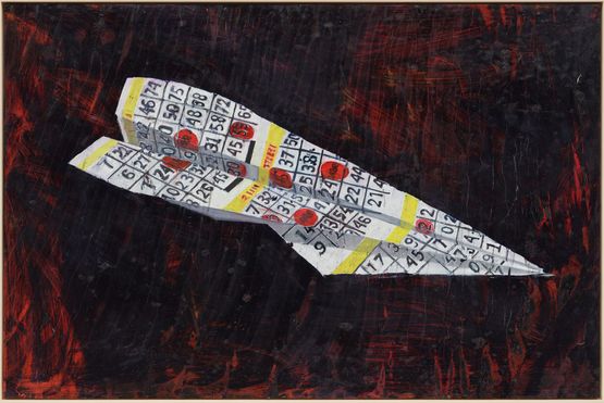 Flying Luck by Angel Otero contemporary artwork Painting