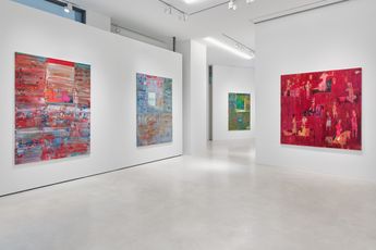 Contemporary art exhibition Reza Derakshani Empty House Party at SETAREH Dusseldorf Germany