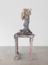 A Broken Arm by Rachel Harrison contemporary artwork painting sculpture