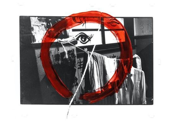 Photograph and Paint by Kazuo Kitai contemporary artwork Print