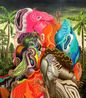 Dawn of the Fragile People by Bjorn Calleja contemporary artwork Painting