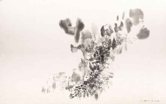 Sans titre by Zao Wou-Ki contemporary artwork Works on Paper