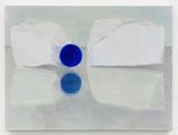 Gem White Stone and Mirror No.3 by Shi Zhiying contemporary artwork painting
