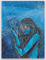 Jorogumo by Zoe Blue M. contemporary artwork painting