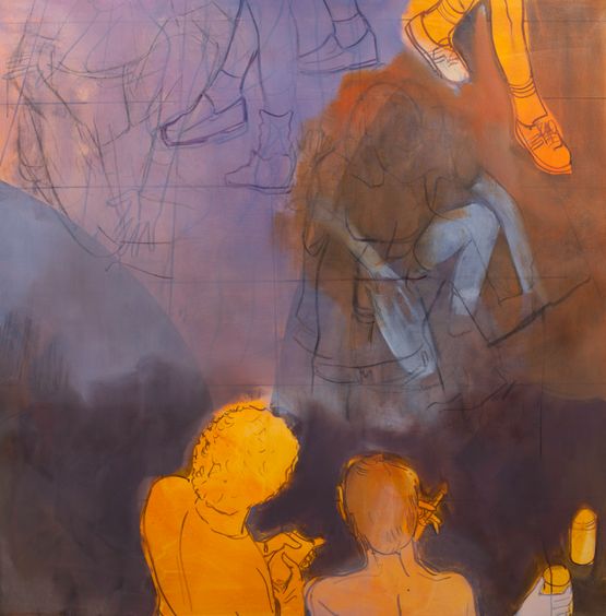 Phantom Limb by Thomas Eggerer contemporary artwork Painting