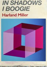 In Shadows I Boogie Blue by Harland Miller contemporary artwork print