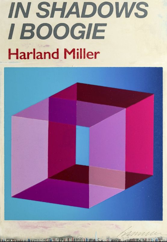 In Shadows I Boogie Blue by Harland Miller contemporary artwork Print