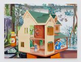 Green Gables by Ulala Imai contemporary artwork painting works on paper