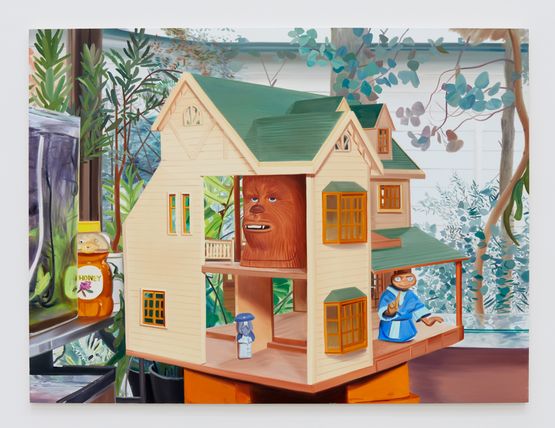 Green Gables by Ulala Imai contemporary artwork Painting