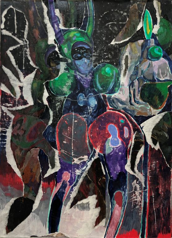 Giant by Wu Yanzhen contemporary artwork Painting