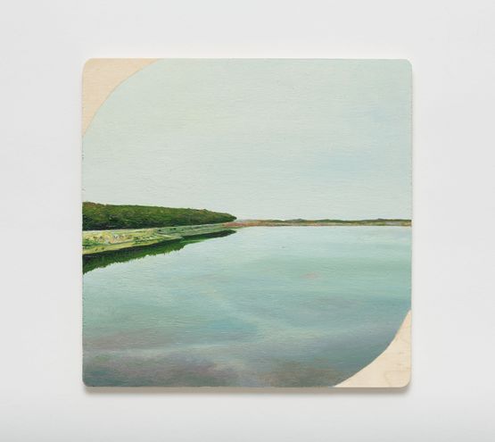 Island in the sky 4 by Muhanned Cader contemporary artwork Painting