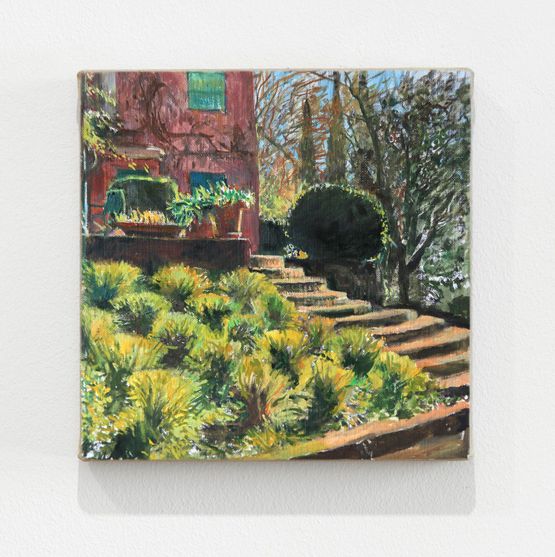 Grasses by Rafael Cidoncha contemporary artwork Painting