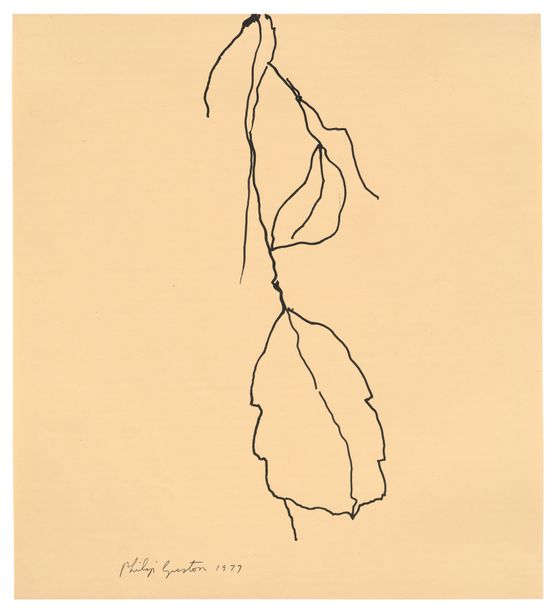 Untitled by Philip Guston contemporary artwork Works on Paper