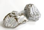 Protest Stones Brexit by Stefana McClure contemporary artwork Mixed Media