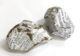 Protest Stones Brexit by Stefana McClure contemporary artwork mixed media
