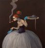 Soft Scene I by Michael Kvium contemporary artwork Painting