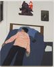 Boy Sleeping by Francisco Rodriguez contemporary artwork Painting