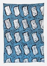 Untitled N208 1989 by Claude Viallat contemporary artwork painting