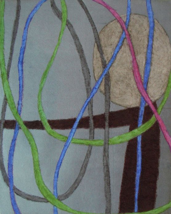 The wind came to stop by Nobuko Watabiki contemporary artwork Painting