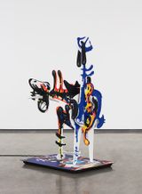 Bitty Beast Spatial Garanimalism by Aaron Curry contemporary artwork mixed media