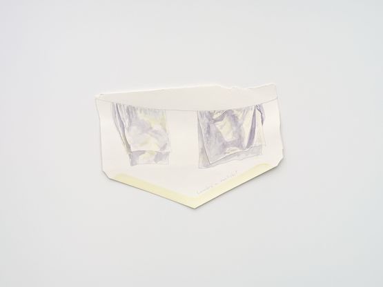 Gorgeous Nothing 48 Laundry in sunlight by Spencer Finch contemporary artwork Works on Paper