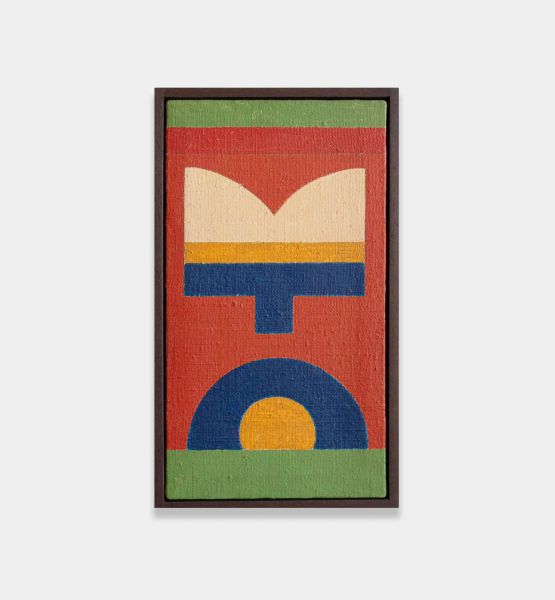 Emblema 26 Emblem 26 by Rubem Valentim contemporary artwork Painting