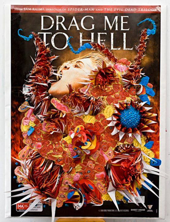 Drag Me To Hell by Rohan Wealleans contemporary artwork Painting