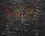 Restless questionings of moving bodies 2 by Buen Calubayan contemporary artwork painting works on paper