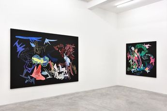 Contemporary art exhibition Leelee Kimmel Nuwar at Almine Rech Paris Rue de Turenne France