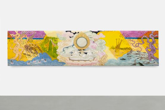 Inner Paradise by Leidy Churchman contemporary artwork Painting
