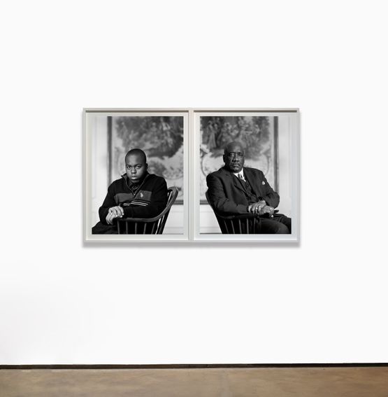 Timothy Huffman and Ira Sims by Dawoud Bey contemporary artwork Photography