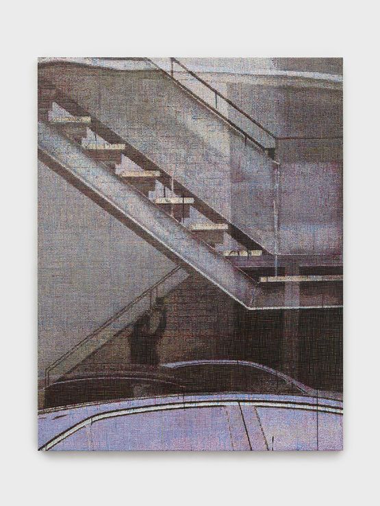Glass Pane by Asher Liftin contemporary artwork Painting