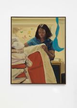 Nap Preparation by Caroline Walker contemporary artwork painting