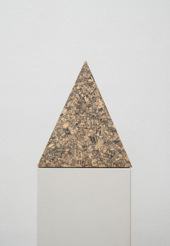 untitled Pyramid by Jii Kola contemporary artwork Sculpture