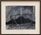 A view that splits and cant take hold a bridge built to fall apart again by Radhika Khimji contemporary artwork textile works on paper