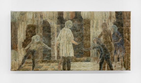 an archaic motion 2 by Tim Buckovic contemporary artwork Painting