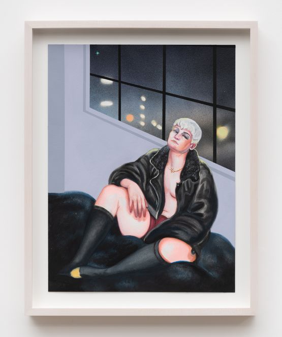 K Downtown Los Angeles by Alannah Farrell contemporary artwork Painting
