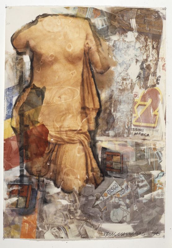 Jaywalk Anagram by Robert Rauschenberg contemporary artwork Print