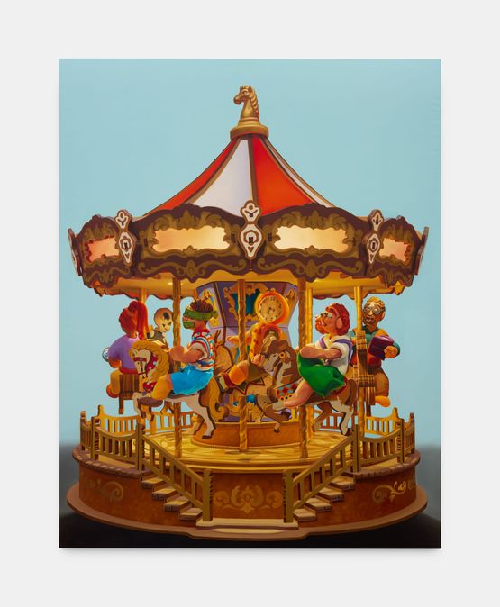 Carousel by Natalia Ocerin contemporary artwork Painting