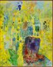 Lodge in the Bamboo Grove by Qiu Xiaofei contemporary artwork Painting