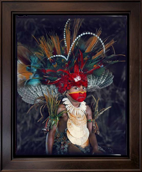 Ali Kagai  Chimbu  Papua New Guinea by Jimmy Nelson contemporary artwork Photography