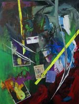 VISIBILITY IS A TRAP by Ian Tee contemporary artwork painting works on paper