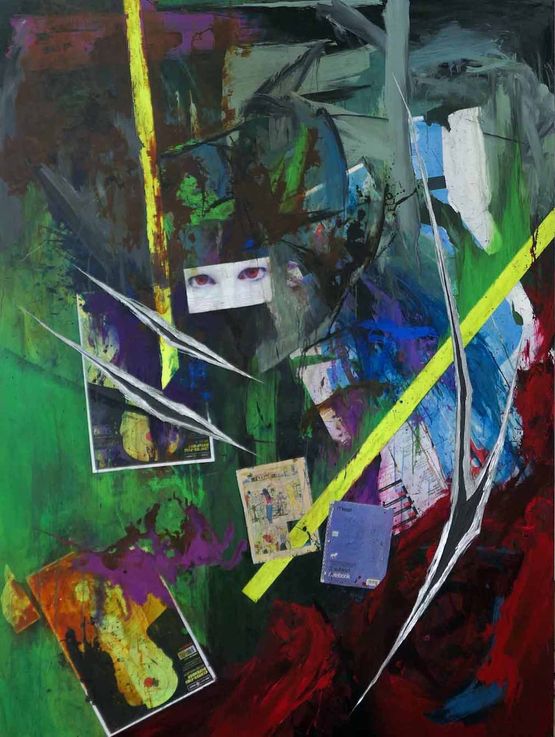 VISIBILITY IS A TRAP by Ian Tee contemporary artwork Painting