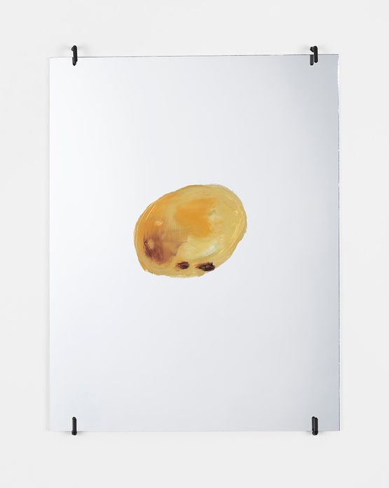 Untitled potato by Andrea Buttner contemporary artwork Mixed Media